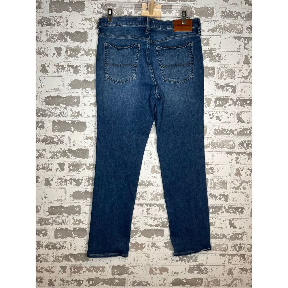 Lucky brand | women denim sweet mid-rise straight jeans - Picture 9 of 9